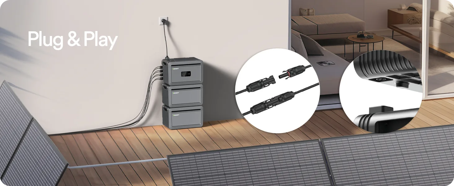 Growatt NEXA 2000 Plug & Play Connection System