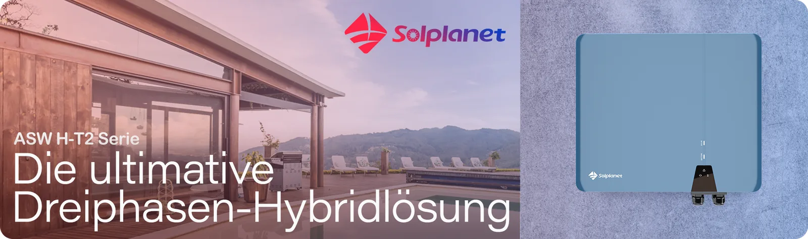 Solplanet ASW 05kH-T2 Hybrid Inverter – Solplanet ASW H-T2, three-phase hybrid solution