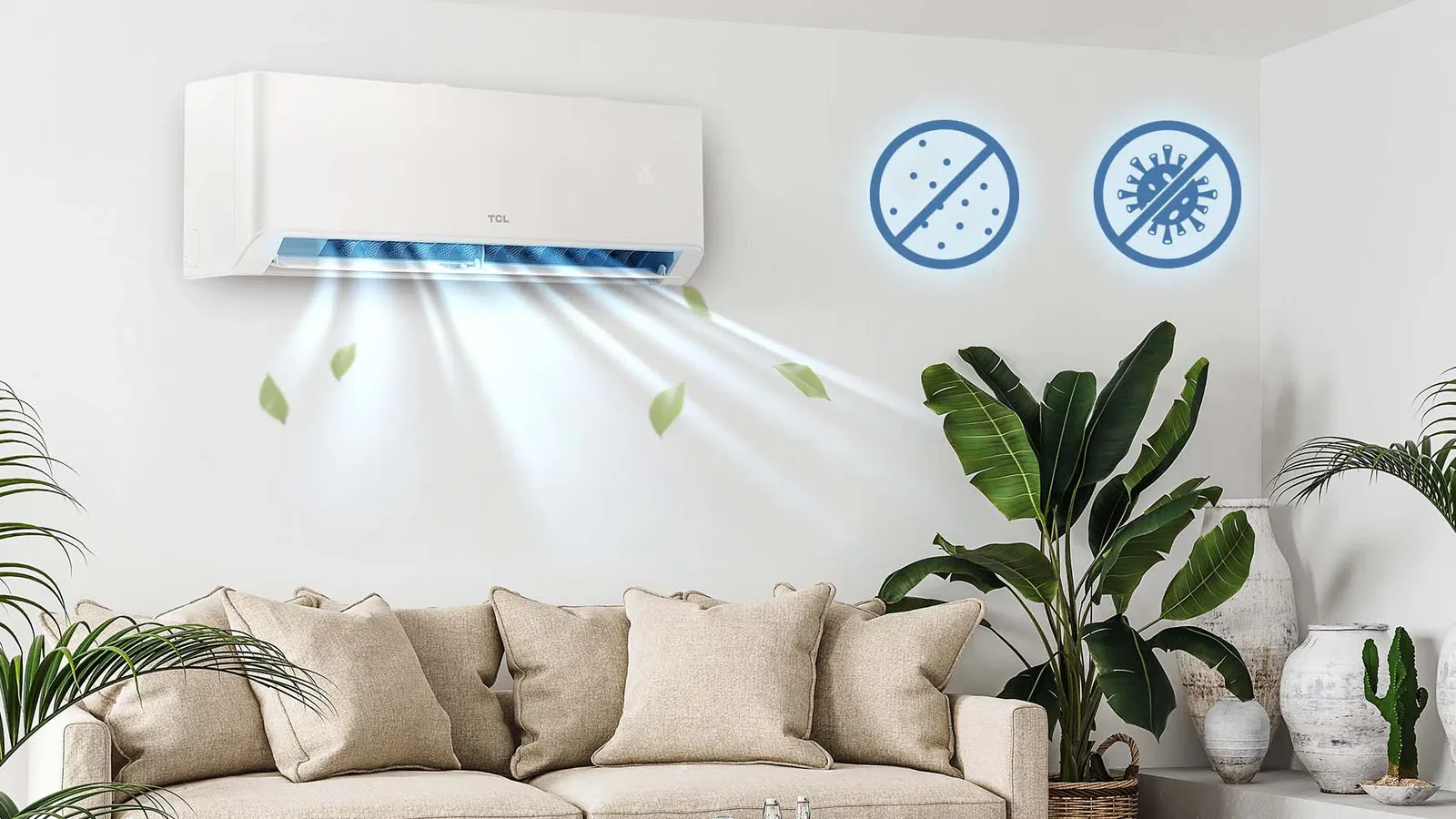 TCL BreezeIN Split Air Conditioner Fresh Air Filter