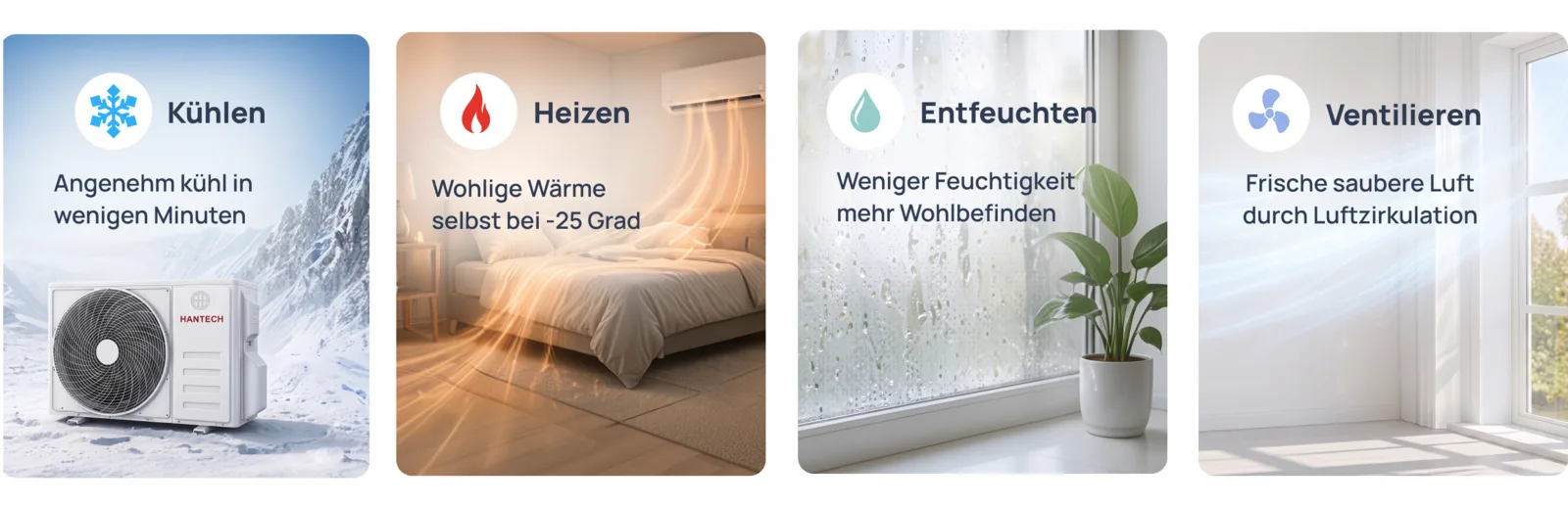 HANTECH SPLIT AIR CONDITIONER