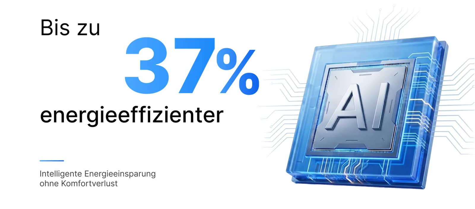 TCL BreezeIN-AI 18K Split Klimaanlage Set – KI-Energiesparfunktion, bis zu 37 % effizienter
