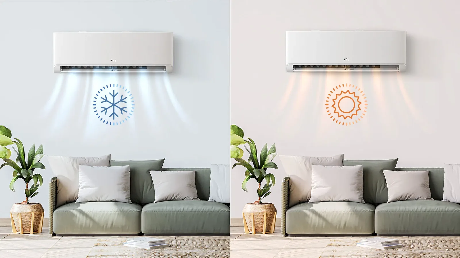 TCL BreezeIN Split Air Conditioner Turbo Mode