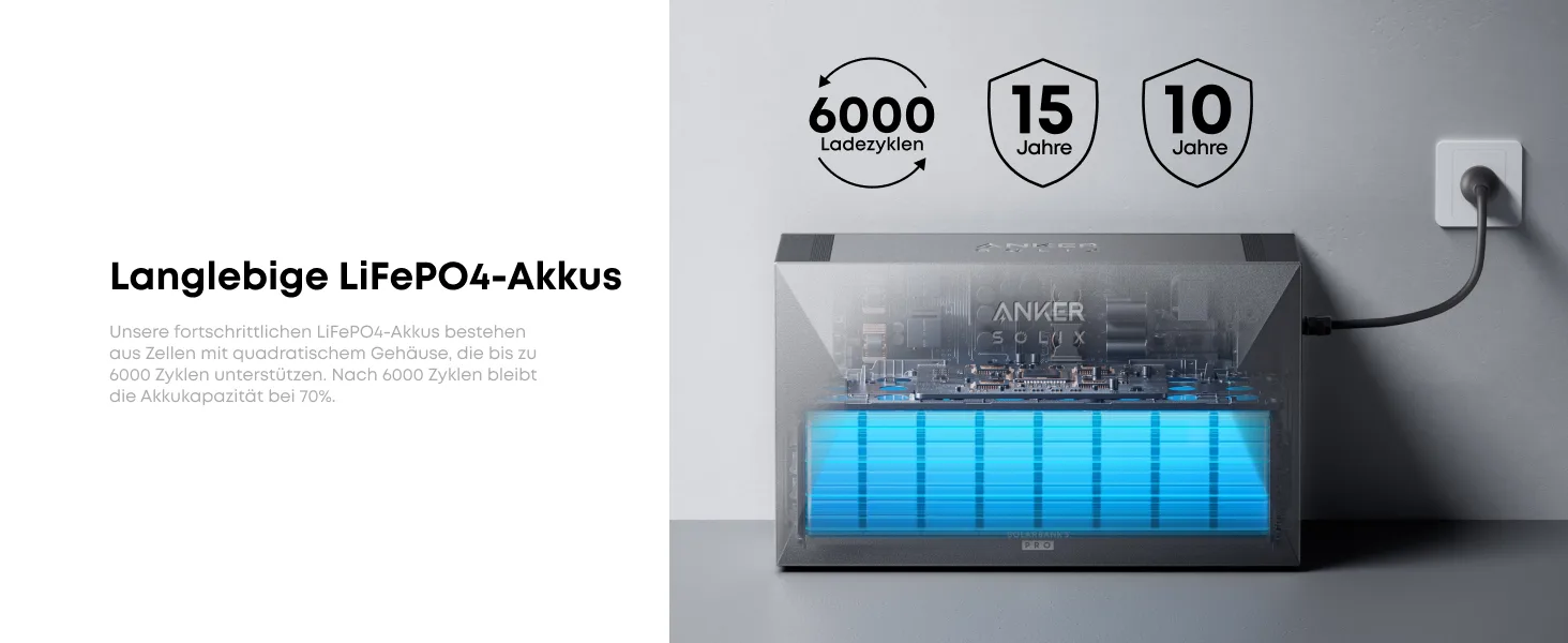 Anker SOLIX Solarbank 3 Pro – duurzame accu met 6000 cycli