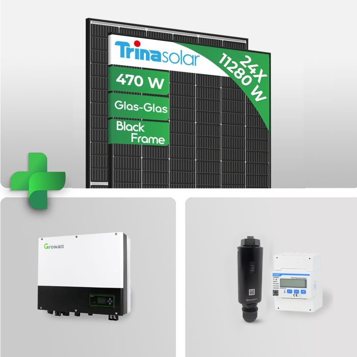 11.28kWp PV-Komplettpaket | Trina Vertex S+ 470W TSM-NEG9R.28